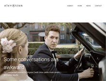 Tablet Screenshot of elevationadvertising.com
